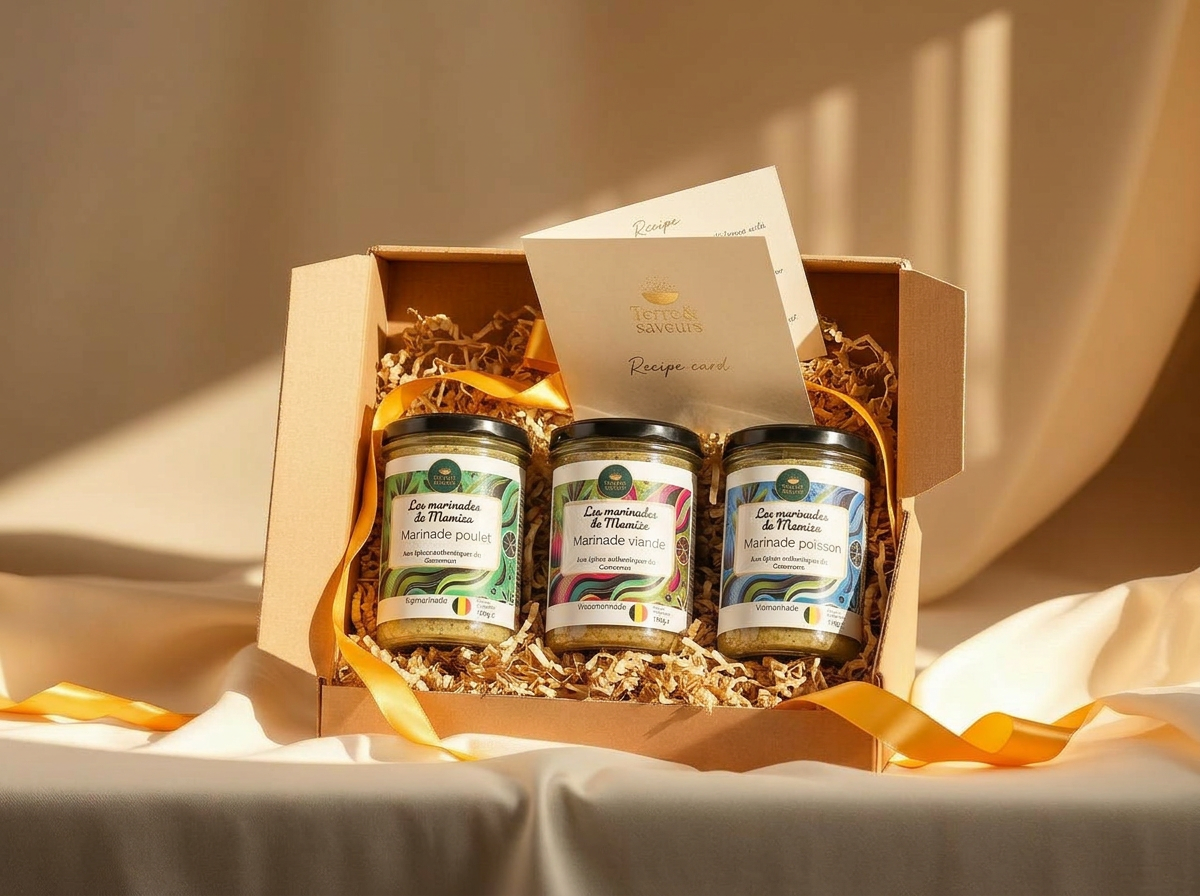 Coffret découverte de marinades Mamiza