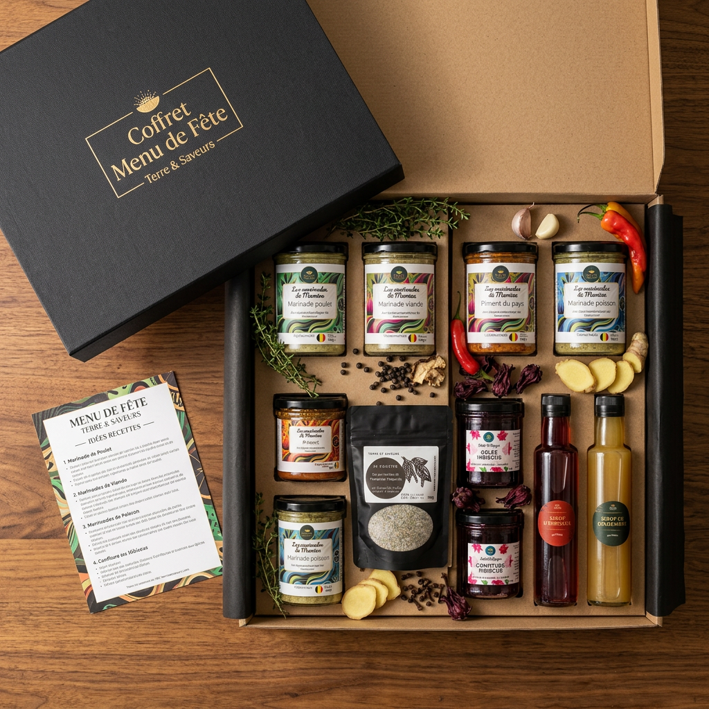 Coffret cadeau gastronomique Terre & Saveurs