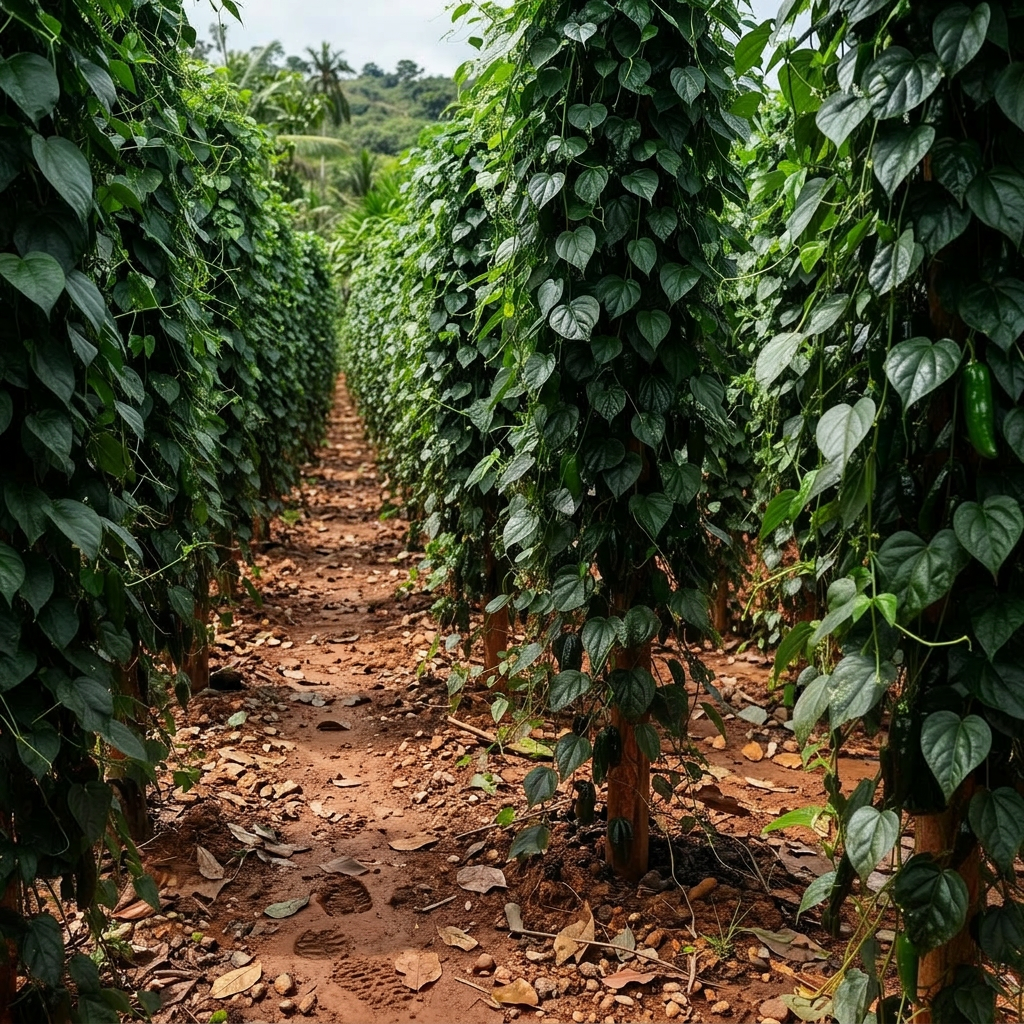 Plantation familiale dans la vallée du Mungo